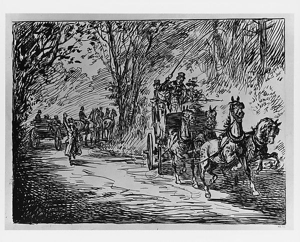 Coach and Four c1937-Reginald Bathurst Birch , Poster Print