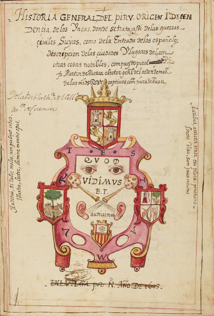 Unknown:Title Page, Poster Print Wall Art