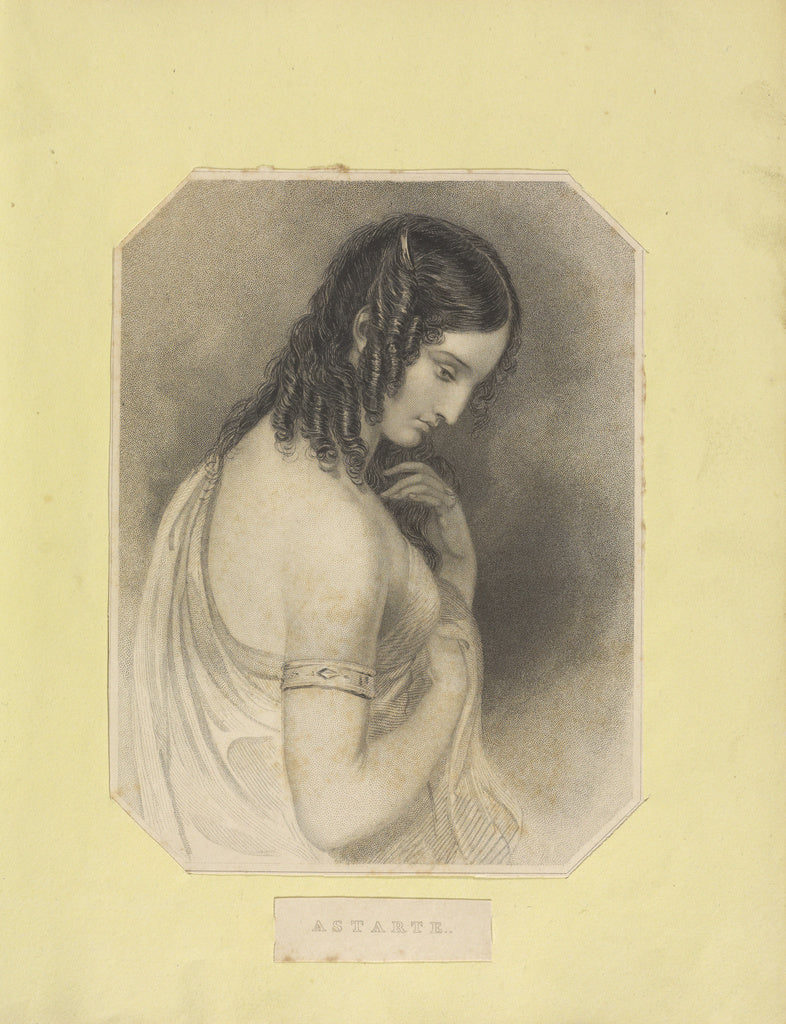 Henry Corbould:Astarte, Poster Print Wall Art
