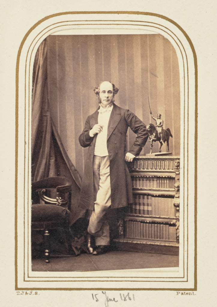 Camille Silvy:[Hon. A. Leslie Melville, Lord Provost of Edin, Poster Print Wall Art