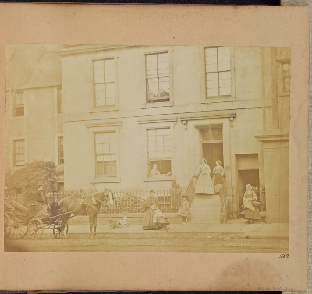 Dr. John Adamson:[The Adamson House and Family on South Stre, Poster Print Wall Art