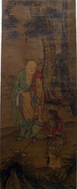 Luohan 15th cent-Formerly attributed to Guanxiu, 16x12"(A3) Poster