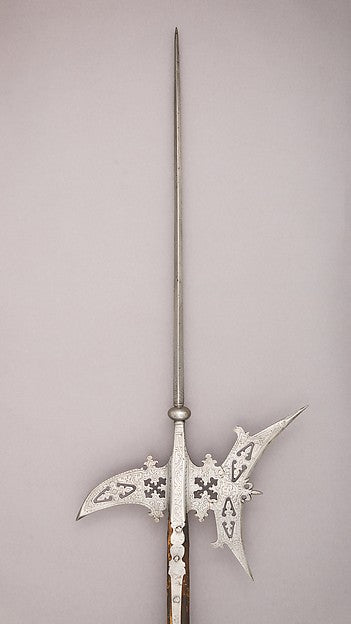Halberd c1560, Poster Print Wall Art