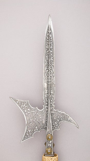 Halberd of Johann Georg Prince-Elector of Brandenburg dated, 16X12"(A3) Poster