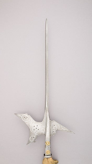 Halberd dated 1574, Poster Print Wall Art
