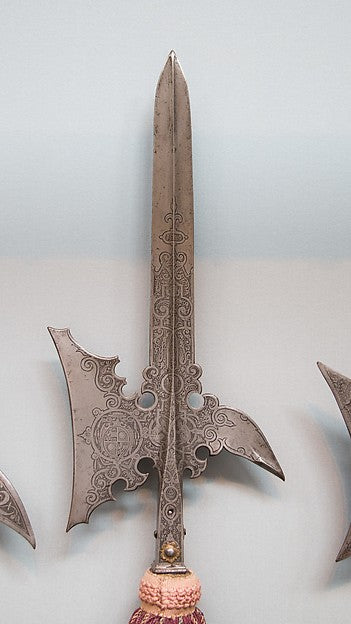 Halberd of Wolf Dietrich von Raitenau Prince-Archbishop of Sa, Poster Print Wall Art