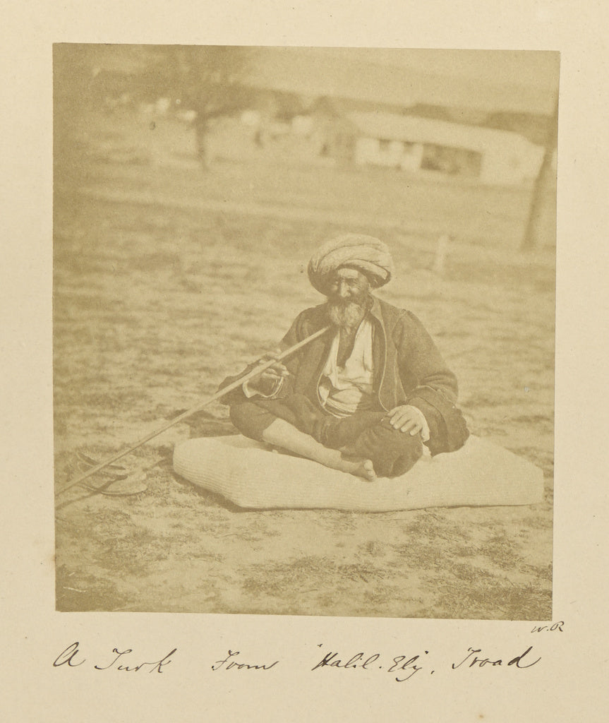 Dr. William Robertson:A Turk From Halil Ely, Troad, Poster Print Wall Art