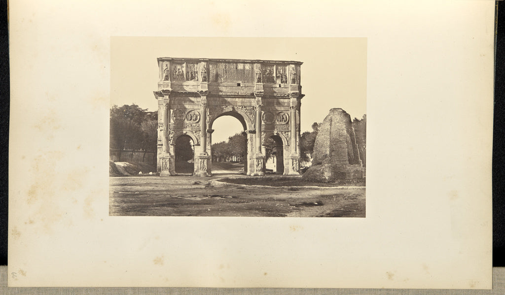 James AndersonPossibly:Arch of Constantine, Poster Print Wall Art