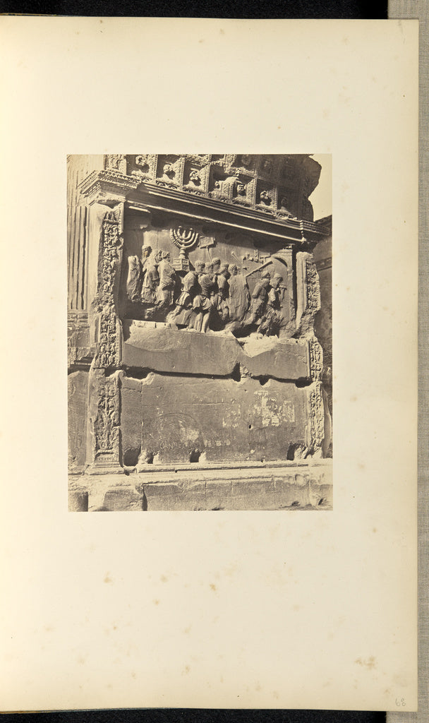 Robert MacphersonAttributed to:Arch of Titus, Rome, Poster Print Wall Art