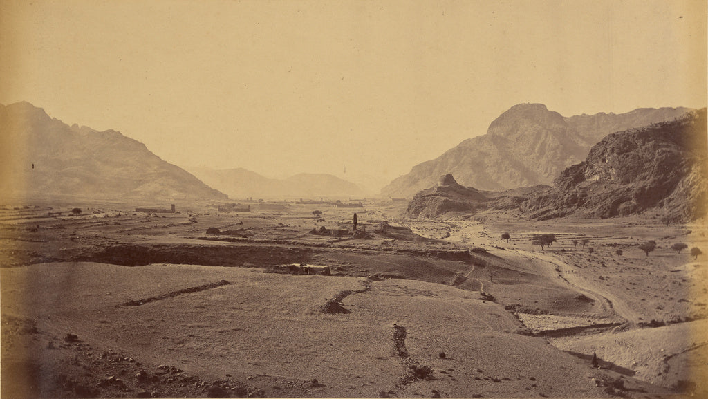 John Burke:General View Ispola and Sultan Kheyl Villages, sh, Poster Print Wall Art