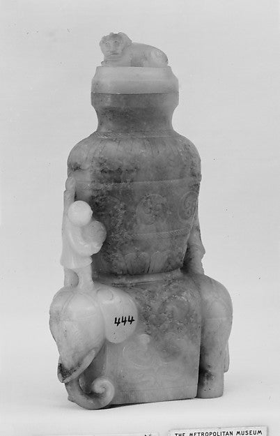 Covered vase, Poster Print