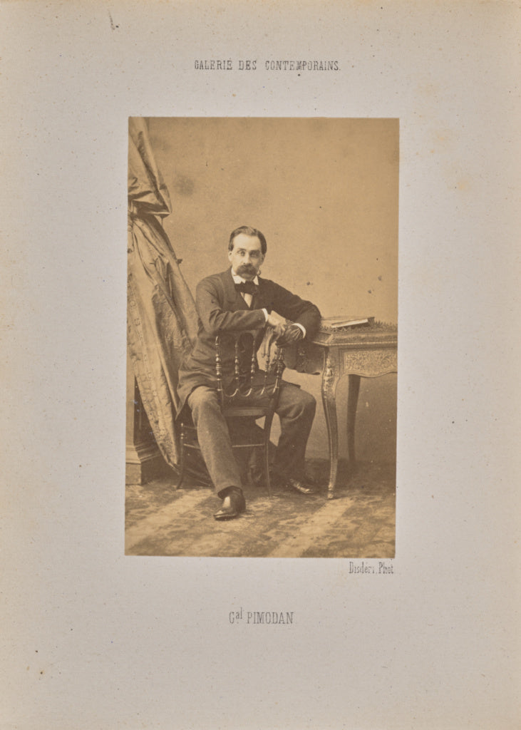 André Adolphe-Eugène Disdéri:Général Pimodan, Poster Print Wall Art