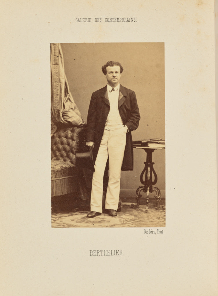 André Adolphe-Eugène Disdéri:Berthelier, Poster Print Wall Art