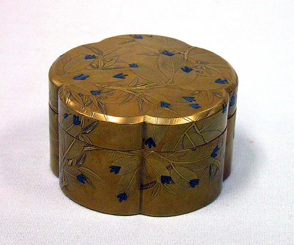 Incense box with pines 18th cent, Poster Print Wall Art