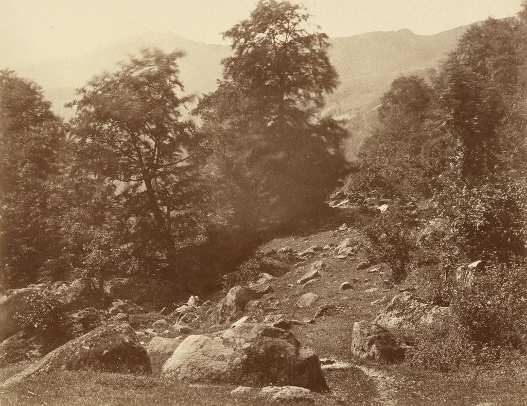 Aimé Civiale:La Vallée du Lys (Coup de Vent), Poster Print Wall Art