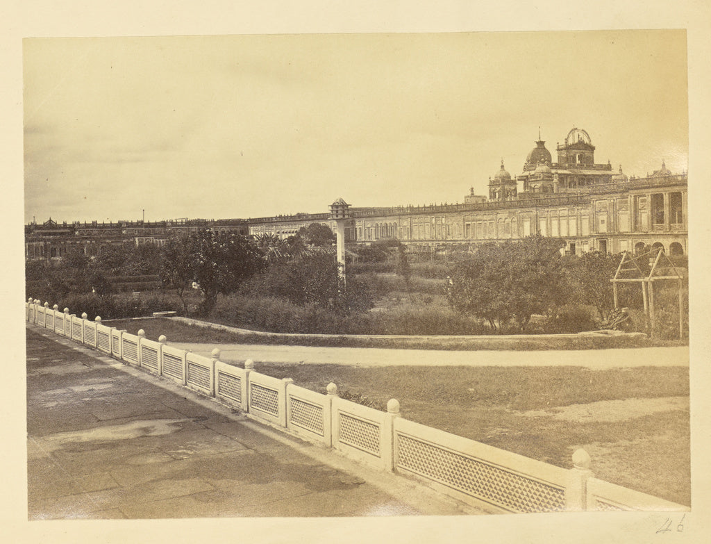 Unknown:[Courtyard in the Kaiserbagh, Looking toward the Kai, Poster Print Wall Art