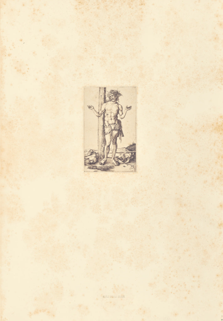 Bisson Frères:L'Homme de douleurs aux bras étendus, Poster Print Wall Art