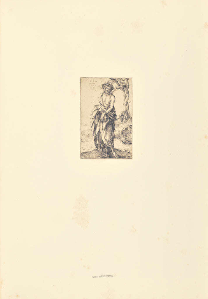 Bisson Frères:L'Homme de douleurs aux mains liées, Poster Print Wall Art
