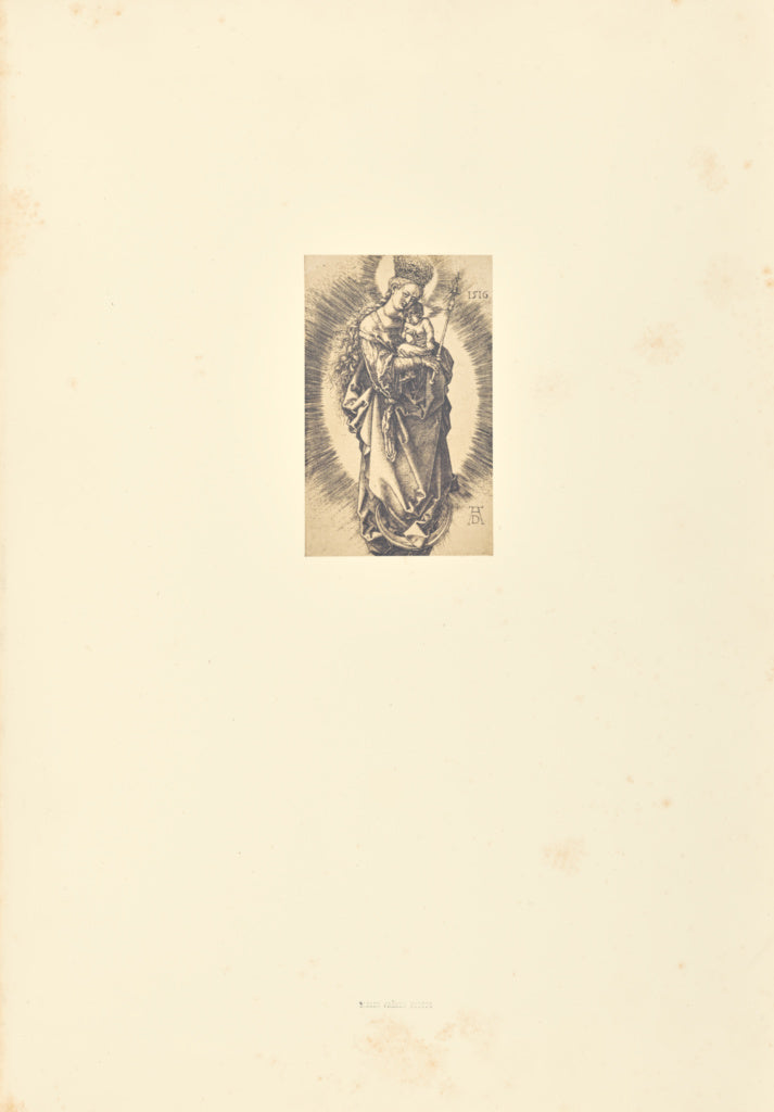 Bisson Frères:La Vierge à la couronne d'étoiles et au sce, Poster Print Wall Art