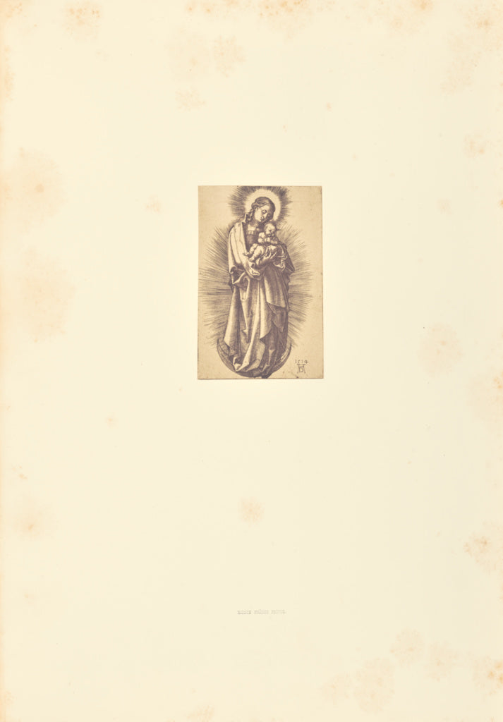 Bisson Frères:La Vierge aux cheveux courts liés avec une b, Poster Print Wall Art