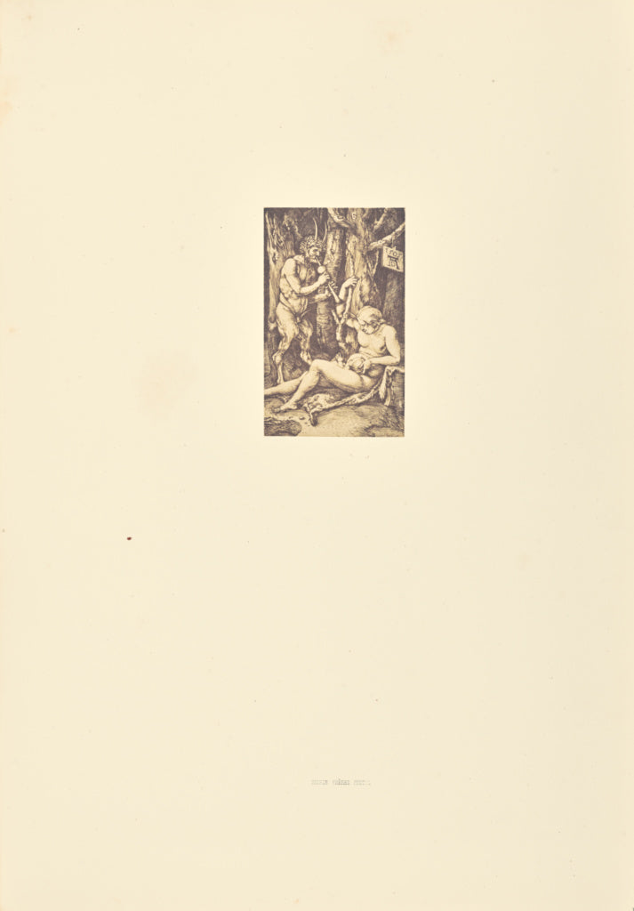 Bisson Frères:La Famille du satyre, Poster Print Wall Art