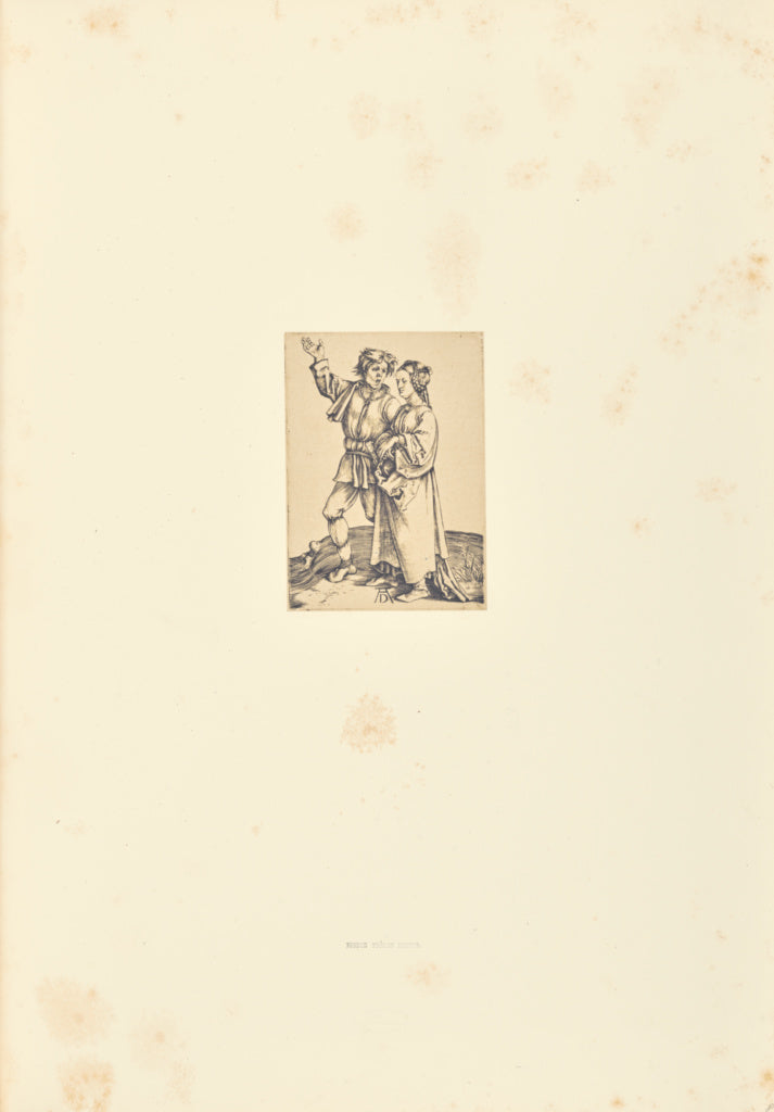 Bisson Frères:Le Paysan et sa femme, Poster Print Wall Art