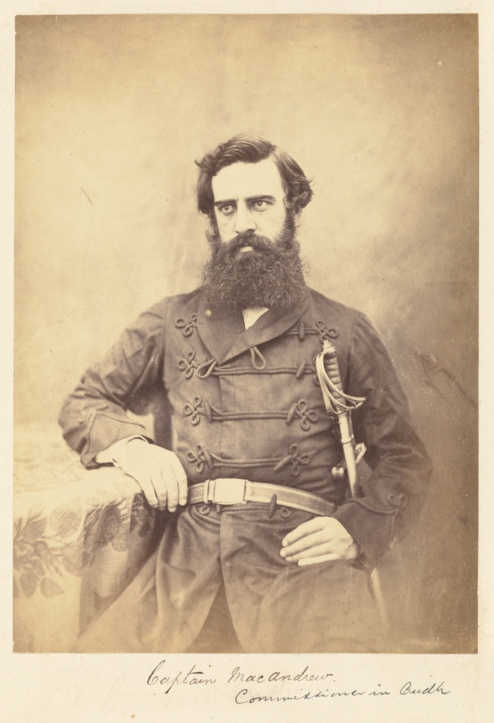 Felice BeatoAttributed to:Captain MacAndrew. Commissioner in, Poster Print Wall Art