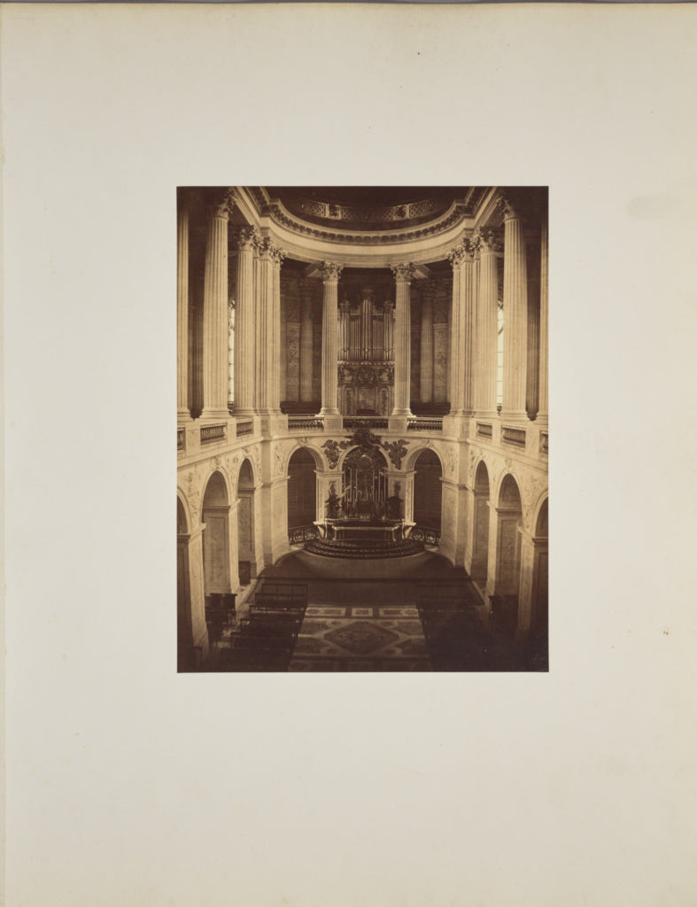 André Adolphe-Eugène Disdéri:La Chapelle, Poster Print Wall Art