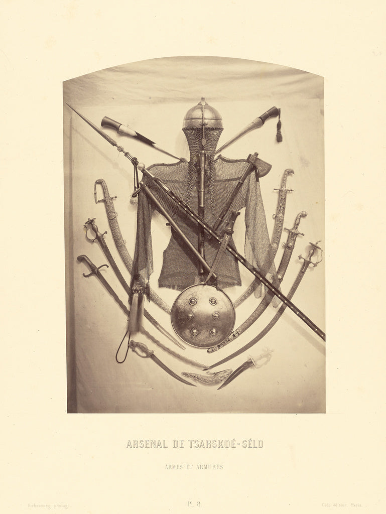 Pierre-Ambrose Richebourg:Arsenal de Tsarskoe-Selo, Armes et, Poster Print Wall Art