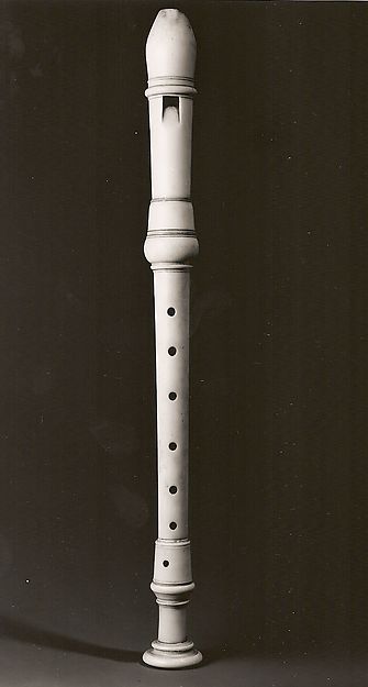 :Alto Recorder in F 18th century-16x12"(A3) Poster
