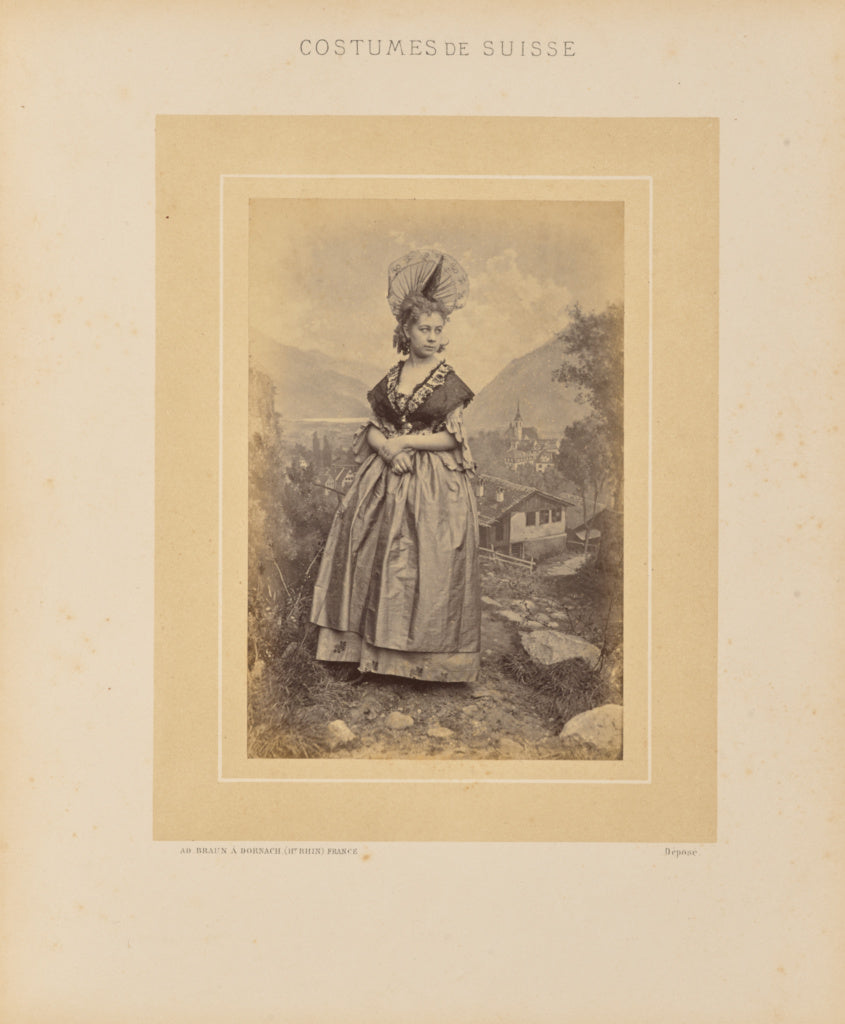 Adolphe Braun:Schwytz, Poster Print Wall Art