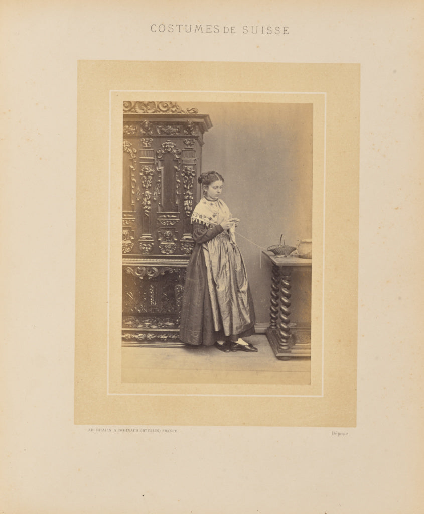 Adolphe Braun:Canton de Neuchâtel, Poster Print Wall Art