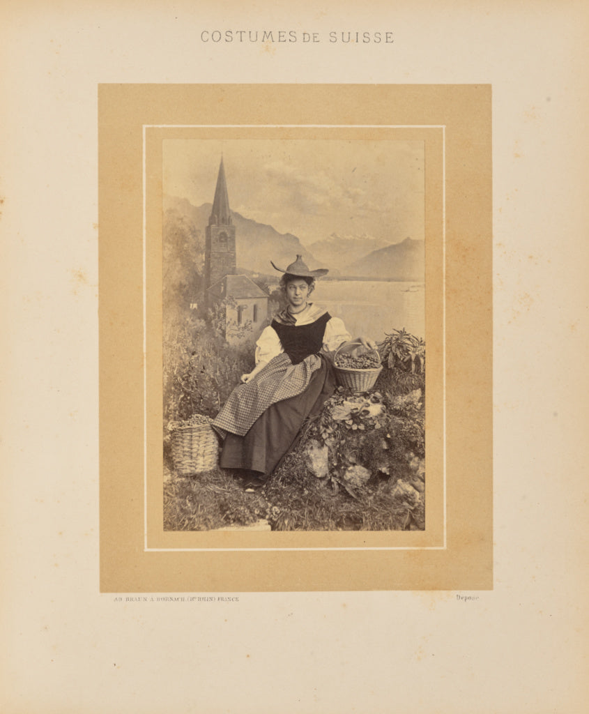 Adolphe Braun:Canton de Vaud,16x12"(A3)Poster