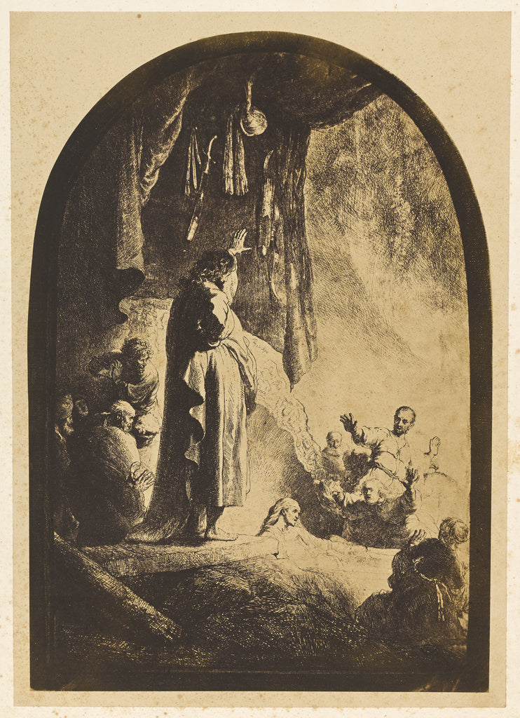 Bisson Frères:La Grande Résurrection de Lazare, Poster Print Wall Art