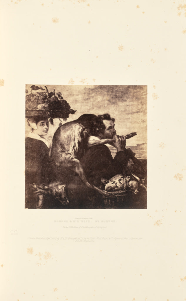 Caldesi & Montecchi:Rubens and His Wife, by Rubens, Poster Print Wall Art