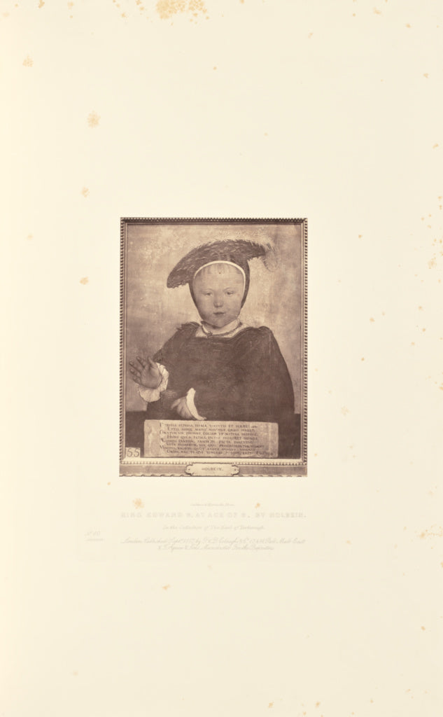 Caldesi & Montecchi:King Edward VI, at Age of 6, by Holbein, Poster Print Wall Art