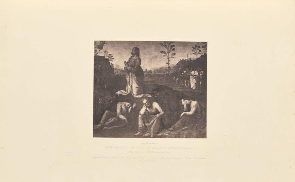 Caldesi & Montecchi:The Agony in the Garden, by Raffaelle, Poster Print Wall Art