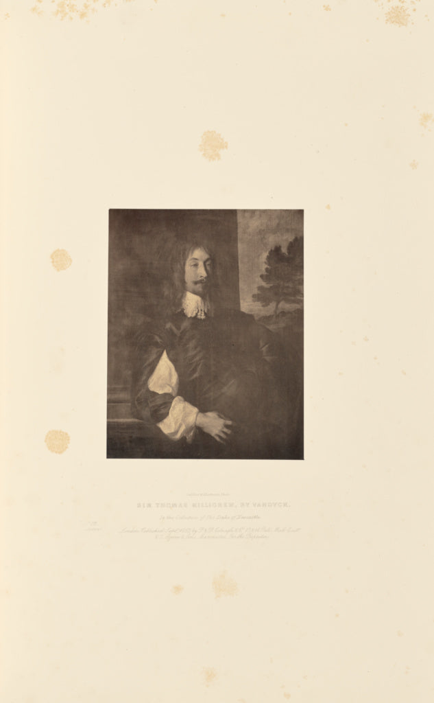 Caldesi & Montecchi:Sir Thomas Killigrew, by van Dyck, Poster Print Wall Art