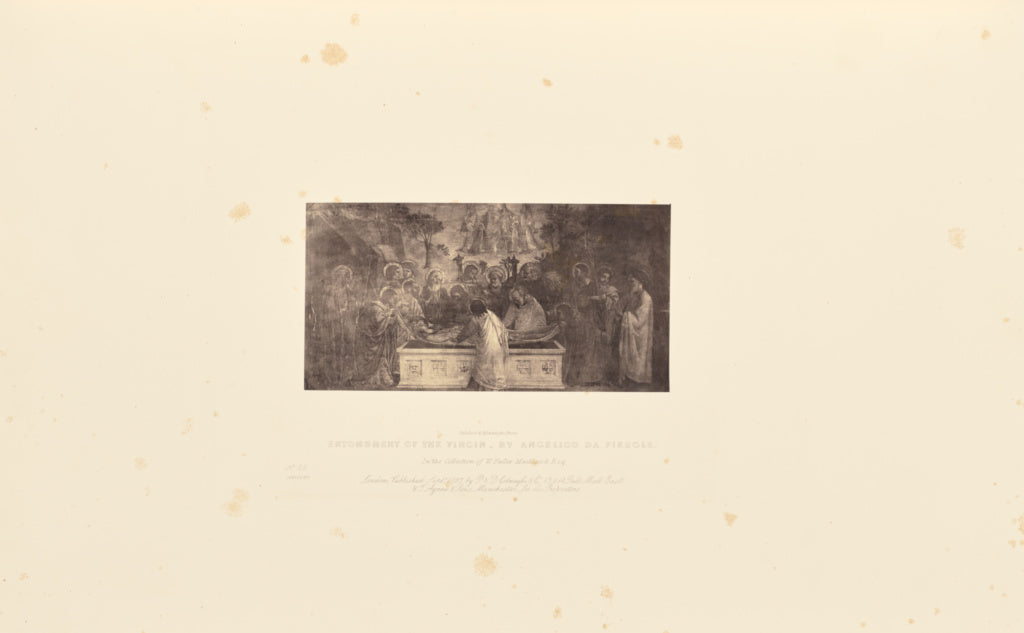 Caldesi & Montecchi:Entombment of the Virgin, by Angelico da, Poster Print Wall Art