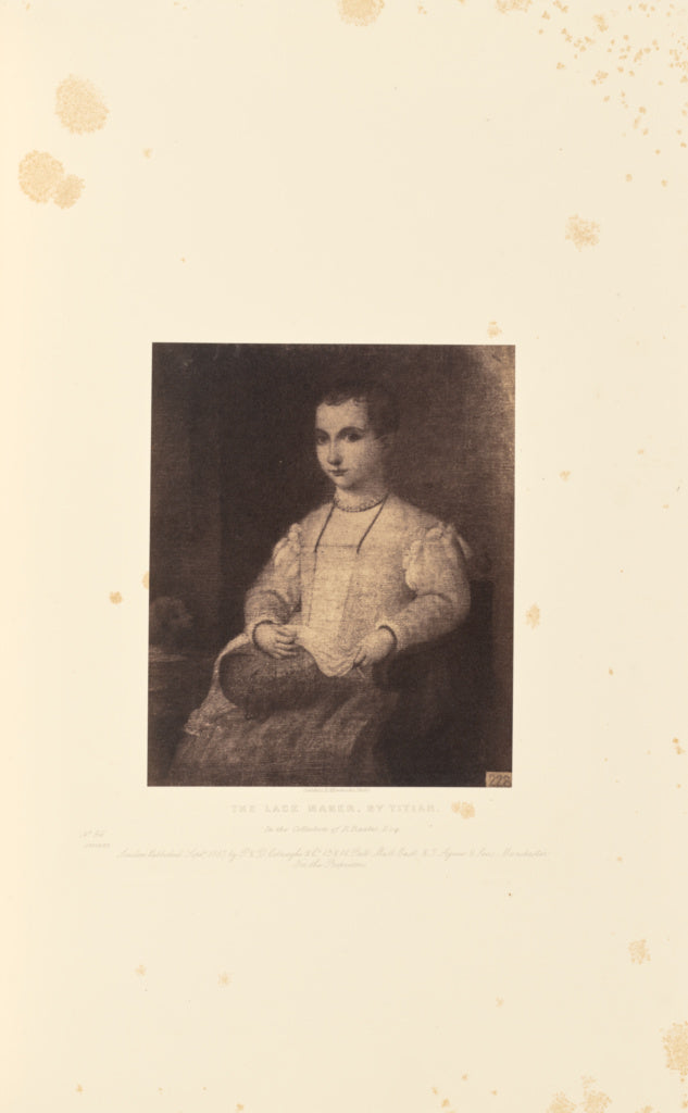 Caldesi & Montecchi:The Lace Maker, by Titian,16x12"(A3)Poster