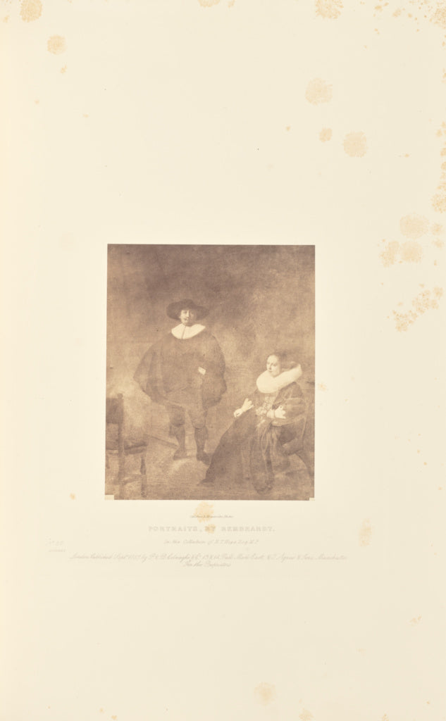 Caldesi & Montecchi:Portraits, by Rembrandt, Poster Print Wall Art