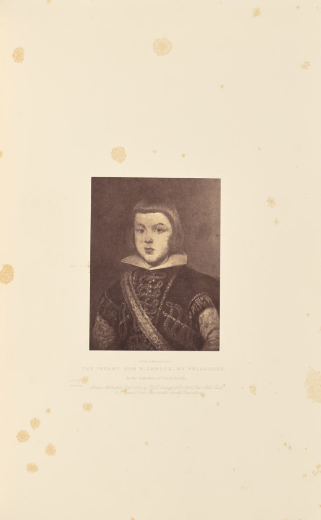 Caldesi & Montecchi:The Infant Don B. Carlos, by Velasquez,16x12"(A3)Poster
