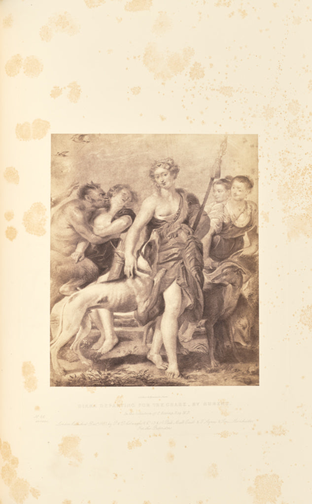 Caldesi & Montecchi:Diana Departing for the Chase, by Rubens, Poster Print Wall Art