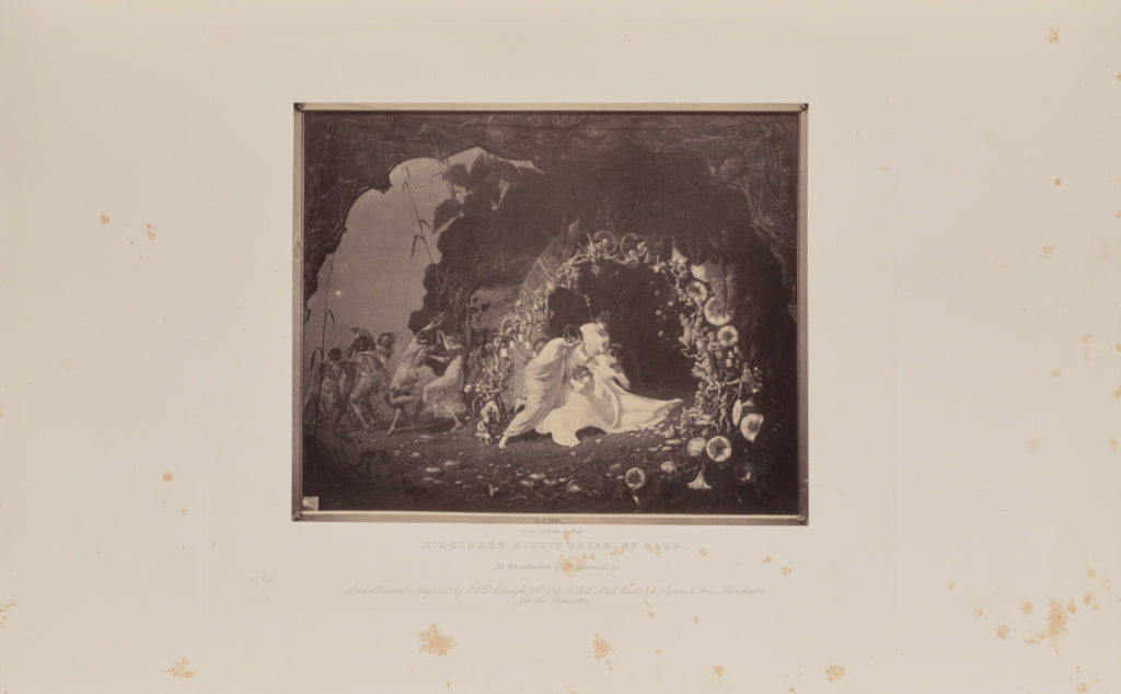 Caldesi & Montecchi:Midsummer Night's Dream, by Dadd, Poster Print Wall Art