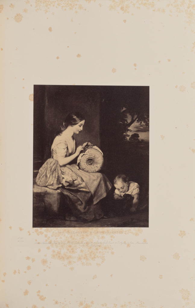 Caldesi & Montecchi:The Lacemaker, by Mrs. Carpenter, Poster Print Wall Art