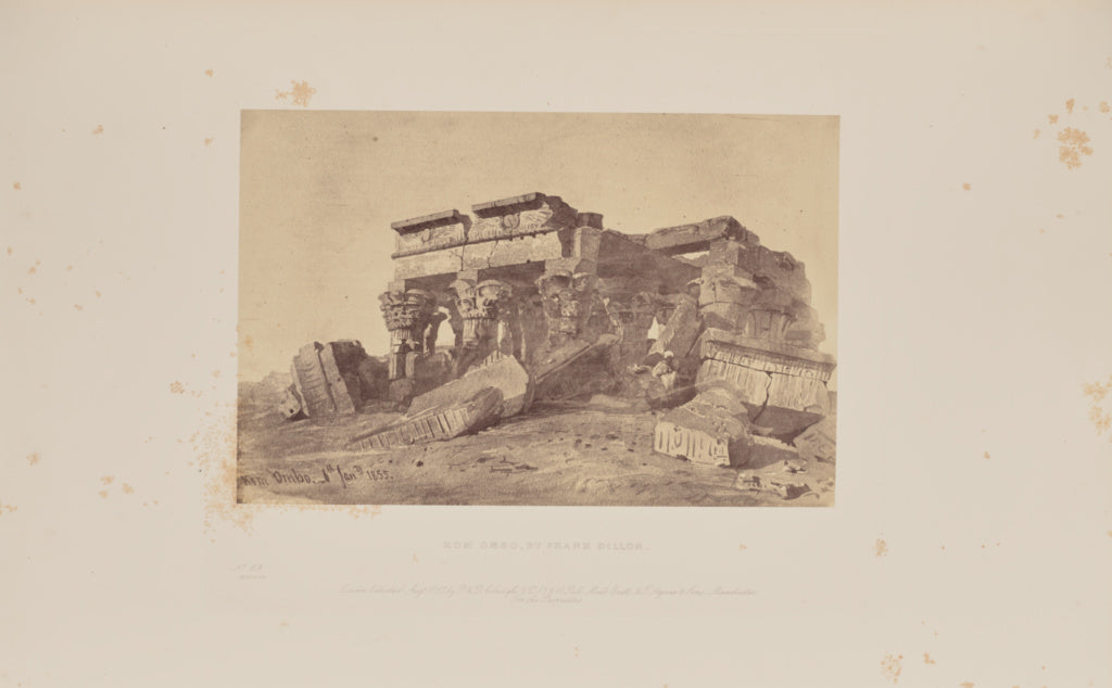 Caldesi & Montecchi:Kom Ombo, by Frank Dillon, Poster Print Wall Art