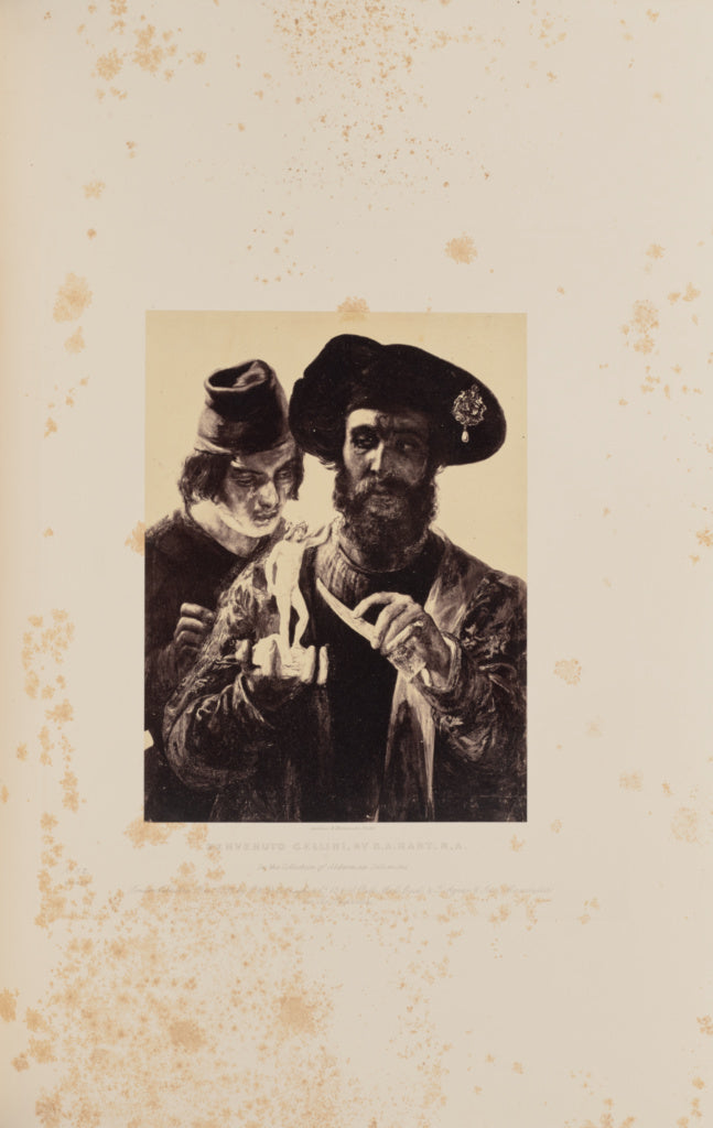 Caldesi & Montecchi:Benvenuto Cellini, by S.A. Hart, R.A., Poster Print Wall Art