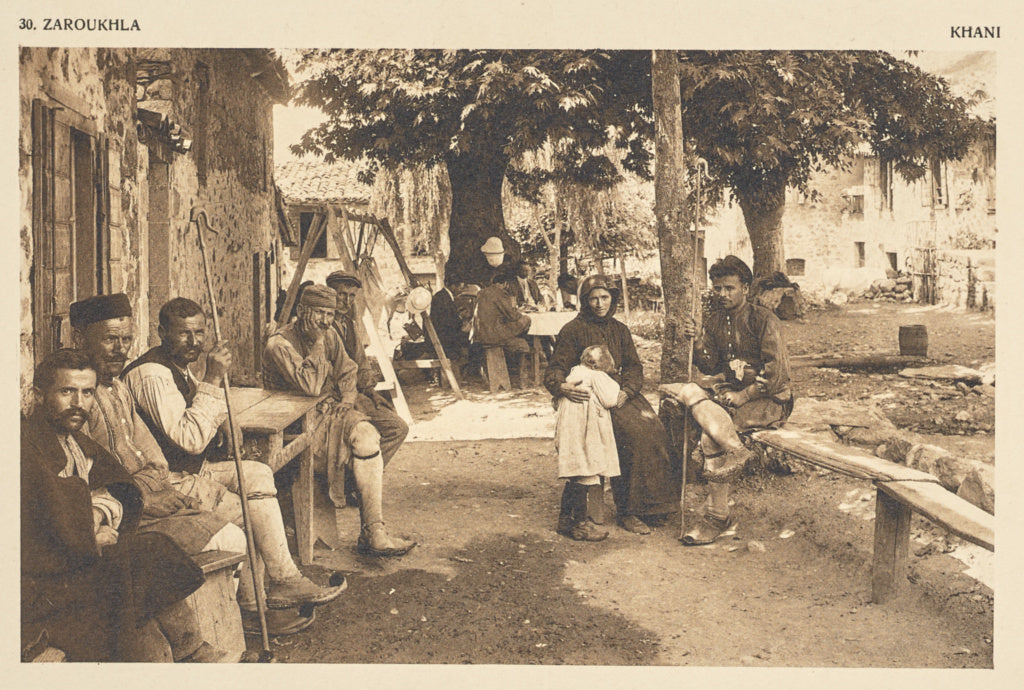 Frédéric Boissonnas:Zaroukhla. Khani, Poster Print Wall Art
