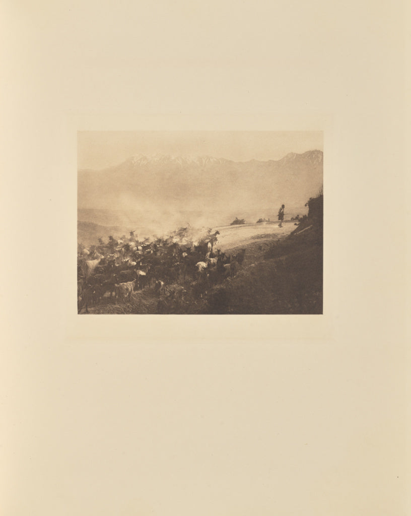 Frédéric Boissonnas:Le Taygète et la vallée de l'Eurotas, Poster Print Wall Art