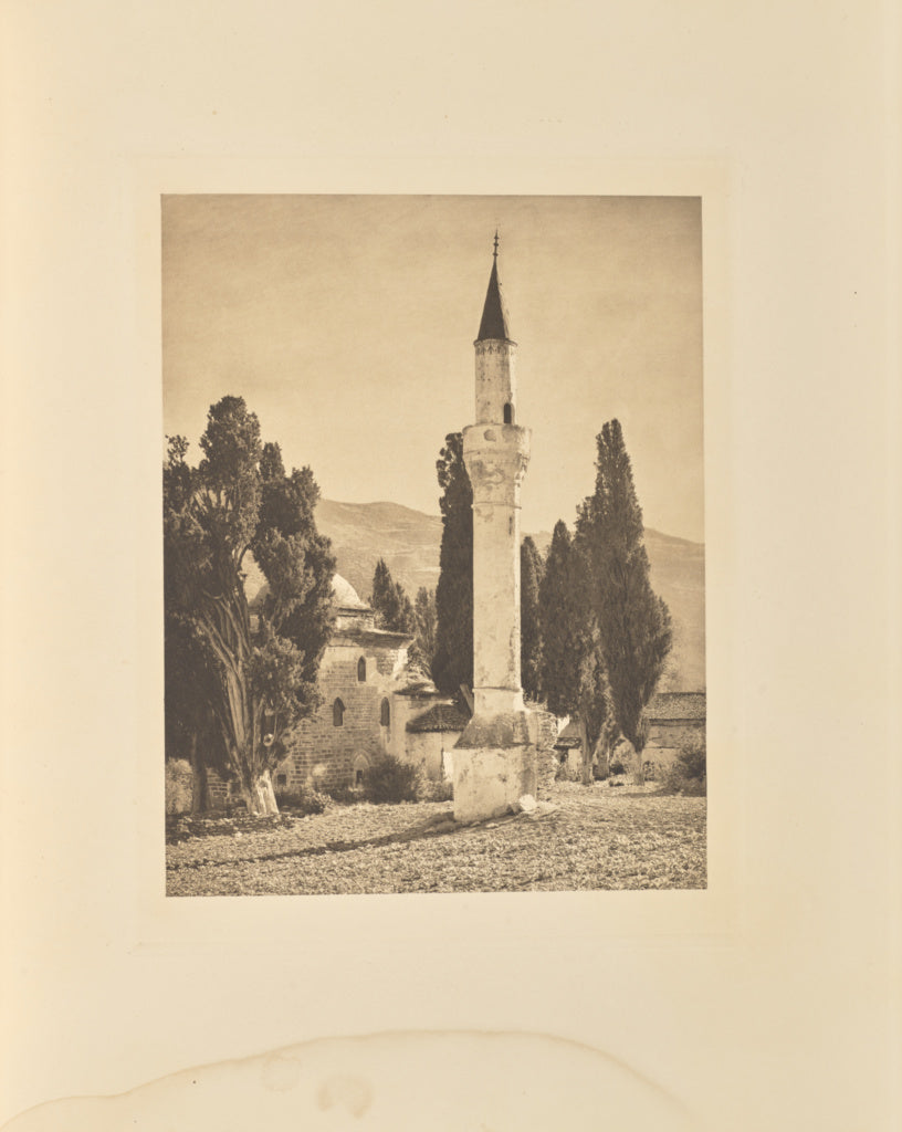 Frédéric Boissonnas:La mosquée de Baba en Thessalie, Poster Print Wall Art